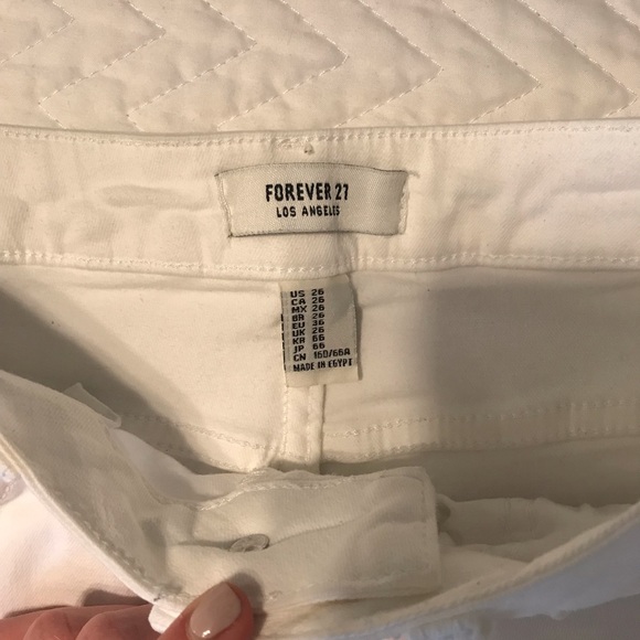 High Waisted white jeans - Picture 3 of 4